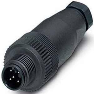 Phoenix Contact 1500774 Sensor/actuator connector, niet geassembleerd M12 Aantal polen (sensoren): 5 Stekker, recht 1 stuk(s)