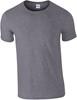 Gildan G64000 Softstyle® Adult T- Shirt - Graphite Heather - S