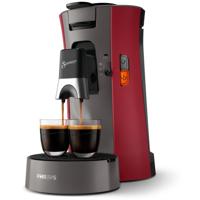 Philips csa230/90 senseo select koffiepadmachine rood/grijs - thumbnail