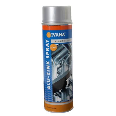 Ivana Alu-zinkspray - epoxy-ester - glanzend - spuitbus 500 ml