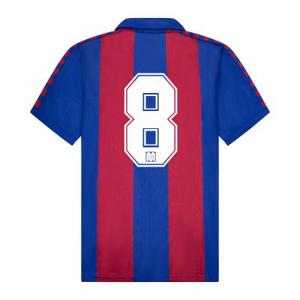 Meyba - Barcelona Retro Voetbalshirt 1982-1984 + 8 (Schuster)