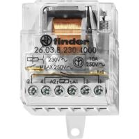Finder 26.03.8.012.4000 Stroomstootschakelaar Inbouw 1x NO, 1x NC 12 V/AC 10 2500 VA 1 stuk(s)