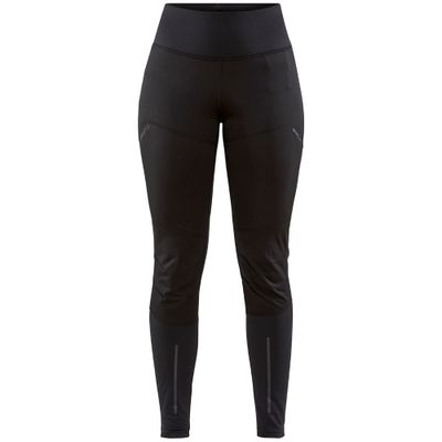 Craft ADV Essence warm wind tight hardloopbroek zwart dames S