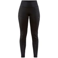 Craft ADV Essence warm wind tight hardloopbroek zwart dames M