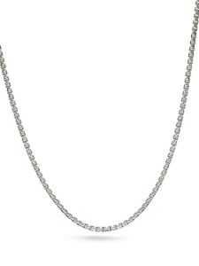 David Yurman collier Box Chain en or 14ct et argent sterling