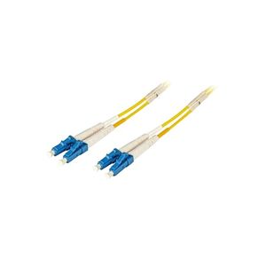 Duplex Jumper LC/LC 9/125Âµ OS2 LSZH, 3 meter Kabel