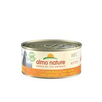 Almo Nature HFC Kitten kip natvoer kat (150 g) 24 x 150 g - thumbnail