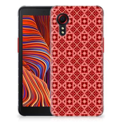 Samsung Galaxy Xcover 5 | TPU bumper | Batik Rood