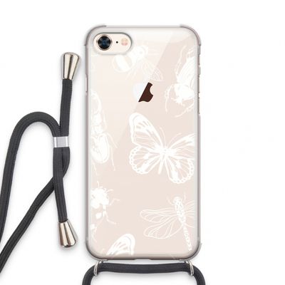 Tiny Bugs: iPhone 7 Transparant Hoesje met koord