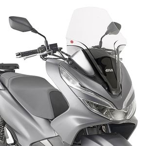 GIVI Windscherm, moto en scooter, 1129DT Transparant excl. montagekit