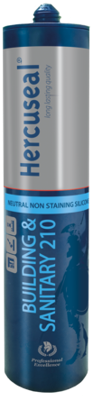 Hercuseal Building & Sanitary 210 310ml - Zilvergrijs