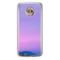 Sunset pastel: Motorola Moto G6 Transparant Hoesje