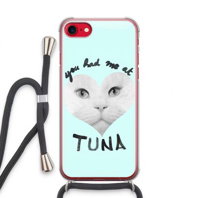 You had me at tuna: iPhone SE 2020 Transparant Hoesje met koord