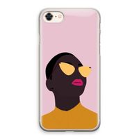 Yellow glasses: iPhone 8 Transparant Hoesje Yellow glasses: iPhone 8 Transparant Hoesje