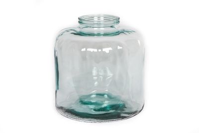 Vaas glas Frances brede opening dia35x36cm helder