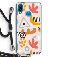 Abstract: Huawei P20 Lite Transparant Hoesje met koord