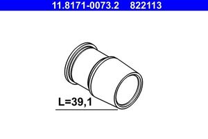 Geleidehuls, remklauw 11817100732