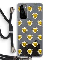 Leeuwenkoppen: OnePlus 9 Pro Transparant Hoesje met koord