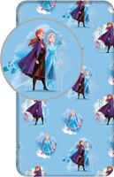 Disney Frozen Hoeslaken - Eenpersoons - 90 x 200 cm - Katoen