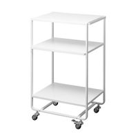 Yamazaki 3-tiered kitchen wagon - Tower - White
