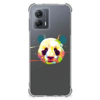 Motorola Moto G53 Stevig | Bumper Hoesje | Panda Color