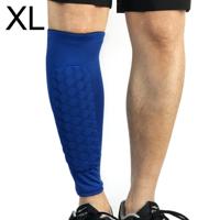 Voetbal anti-botsing leggings outdoor basketbal paardrijden alpinisme enkel beschermen kalf sokken Gear Protector maat: XL
