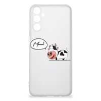 Samsung Galaxy M14 Telefoonhoesje met Naam Cow