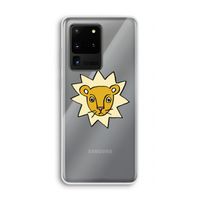 Kleine leeuw: Samsung Galaxy S20 Ultra Transparant Hoesje