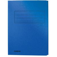 Dossiermap 24 x 35 cm blauw - thumbnail