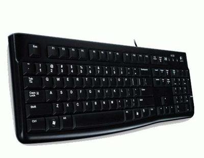 Logitech K120 Business Style Usb Keyboard [USB, 104-Key, Numpad, Durable, Black]