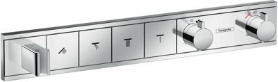 Hansgrohe RainSelect thermostaat afbouwdeel voor 4 functies, chroom