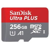 SanDisk MicroSDXC Elite Ultra 256GB 100MB/s + Rescue Pro (2Y) Micro SD-kaart