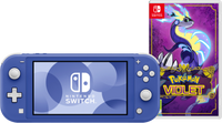 Nintendo Switch Lite Blauw + Pokémon Violet - thumbnail