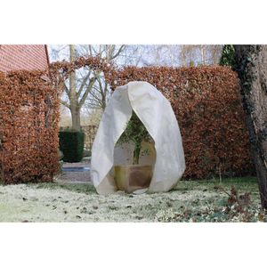 Winterafdekhoes met rits, 70 g/m² Afdekking