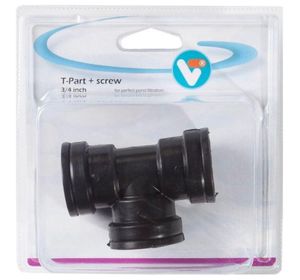 T-part met screw 3/4 Inch vijveraccesoires - Vt