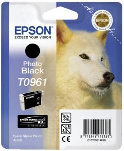 Epson Husky inktpatroon Photo Black T0961