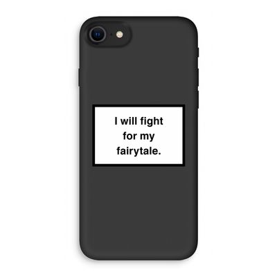 Fight for my fairytale: iPhone 7 Biologisch afbreekbaar hoesje