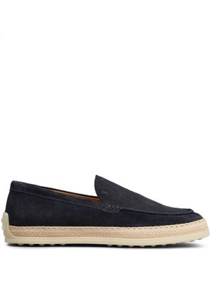 Tod's mocassins Gomma en cuir - Bleu