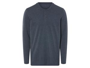LIVERGY Heren shirt (Marineblauw, M)