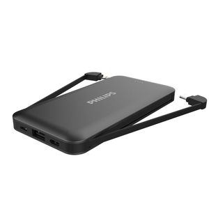 PHILIPS Powerbank - 10000 mAh - USB-A, USB-C en Lightning