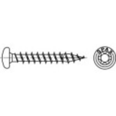1069608 Bolkopschroeven 4 mm 50 mm T-profiel 88093 RVS A2 200 stuk(s)