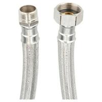 Slang Fontastock Roestvrij staal AISI 304 EPDM Mannelijk 1/2" - Vrouwelijk 3/4" 25 cm
