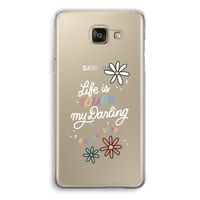 Tough Life: Samsung Galaxy A5 (2016) Transparant Hoesje