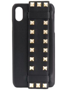 Valentino Garavani coque diPhone X Rockstud - Noir