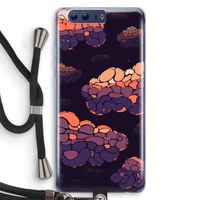 Patroon Wolken: Honor 9 Transparant Hoesje met koord