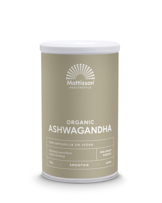 Mattisson HealthStyle Biologische Ashwagandha Poeder