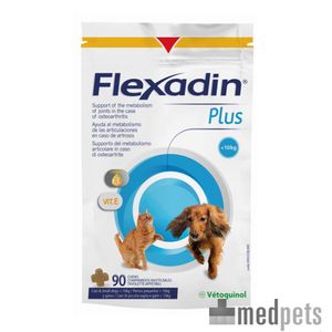 Flexadin Plus Mini (tot 10 kg) - 90 kauwbrokjes