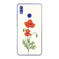 Red poppy: Honor Note 10 Transparant Hoesje