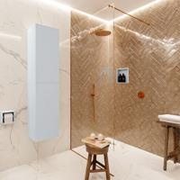 Mondiaz Beam 160cm kolomkast kleur clay met 2 deuren