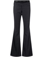 Halfboy pantalon évasé à taille logo - Gris Halfboy pantalon évasé à taille logo - Gris
